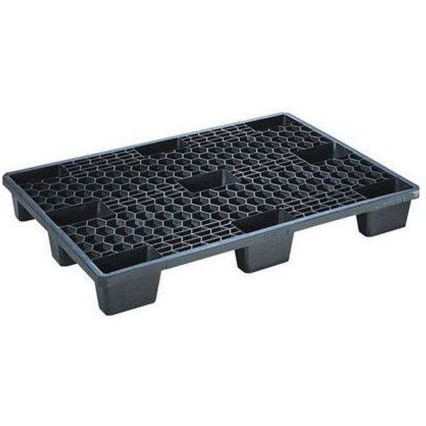 Martini Alfredo - Pallet Multiuso In Plastica 80x120 Nero Carico Medio-image