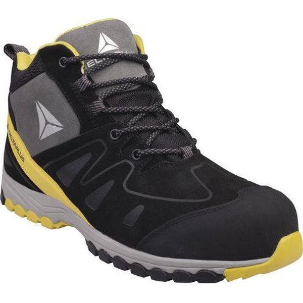 Delta Plus - Calzature Alte Crosta Scamosciata S3 Hro Src Nero/giallo-42-image
