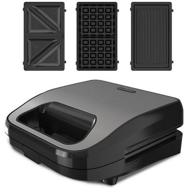 Piastra Per Toast Waffle E Panini Bxsa754e - Manutan-image