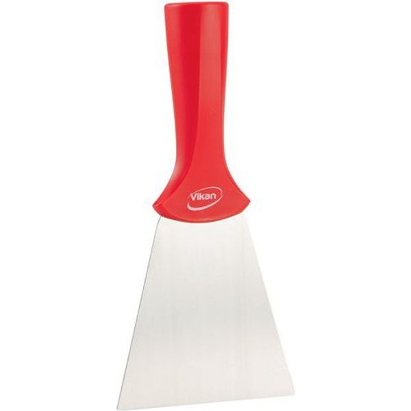 Raschietto Con Lama Inox Con Filettatura, 100 Mm, Rosso,-image