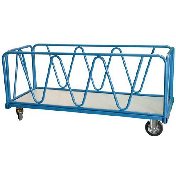 Carrello Fimm 1200Kg 1600X800 Mm 2 Sponde, 2 Sponde Tubolari,-image