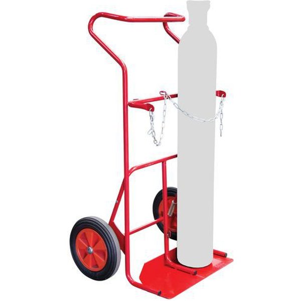 Carrello Fimm 250 Kg 2 Bombole Assistito Ruote Pneumatiche,-image