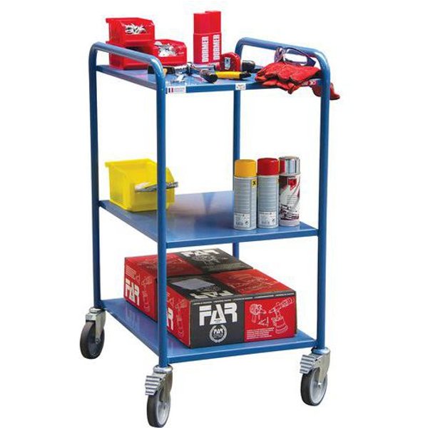 Carrello Fimm 250 Kg 3 Ripiani 635X470 Mm Lamiera,-image