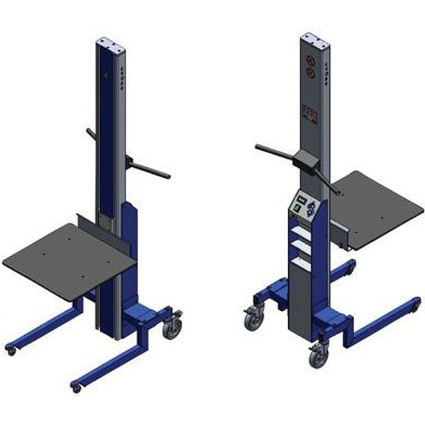 Sollevatore EVO80L Con Piano Di Alluminio,-image