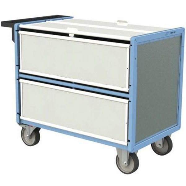 Carrello Contenitore PP Tetto Ruote Tpe-1360X790X955-500Kg-Legno,-image