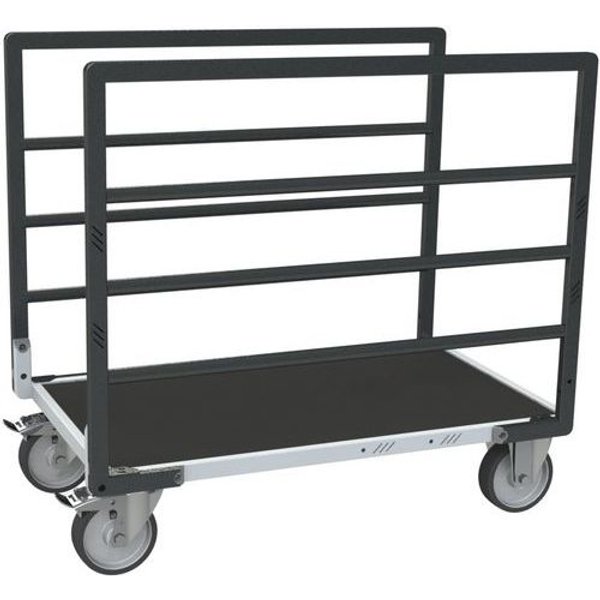 Carrello Tubolare Ruote Tpe-1040X640X930-500-Legno+Gomma,-image