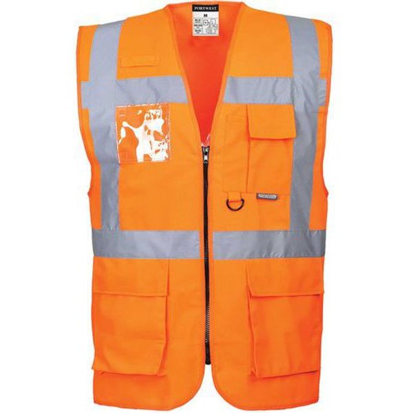 Gilet Executive Berlino Arancio 3 Xl,-image