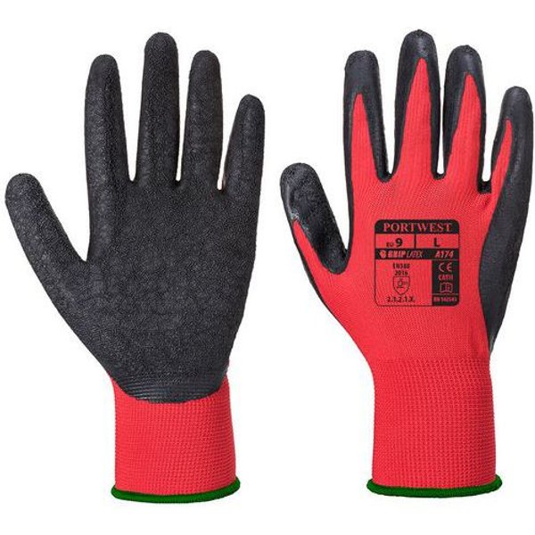 Flex Grip Lattice Guanto Rosso Nero Large,-image