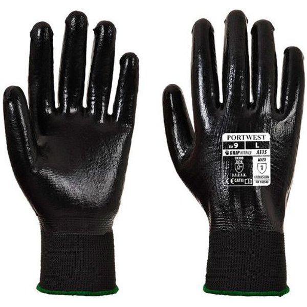 All-Flex Grip Guanto Nero Xl,-image