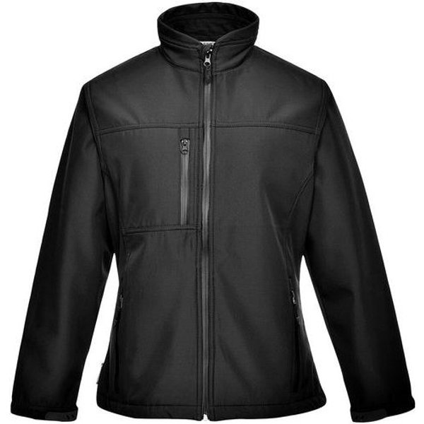 Charlotte Softshell Giacca Nero Large,-image