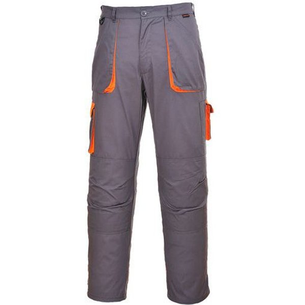 Pantaloni Bicolore Portwest Texo Grigio Large,-image