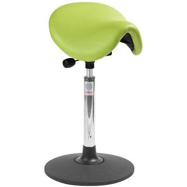 Sedia Dalton Sway Easy-Similpelle-Alta-Verde,-image