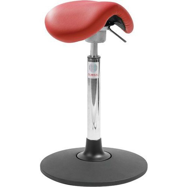 Sedia Flexmatic Easy-Similpelle-Alta-Rosso,,-image