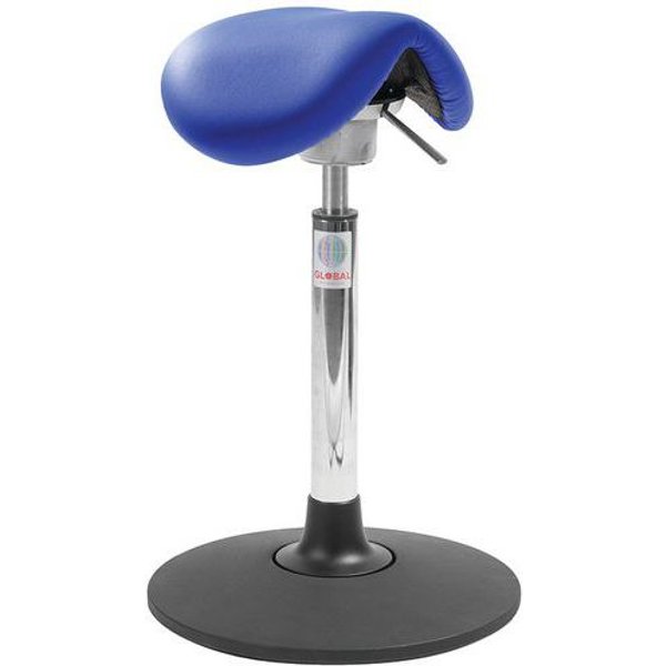 Sedia Dalton Sway Flexmatic-Similpelle-Alta-Blu,,-image