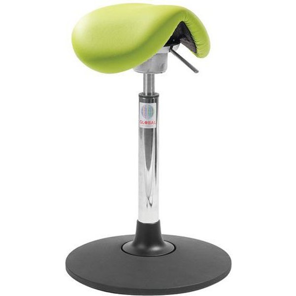 Sedia Dalton Sway Flexmatic-Similpelle-Alta-Verde,,-image