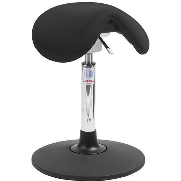 Sedia Dalton Sway Flexmatic-Tessuto Cura-Media-Nero,-image