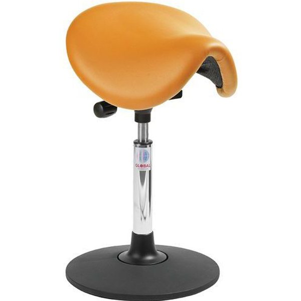 Sedia Dalton Sway Easy-Similpelle-Bassa-Arancione,,-image