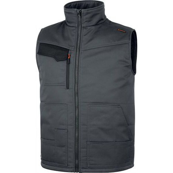 Gilet Smanicato STOCKTON3 Grigio/Arancione - 3XL,-image