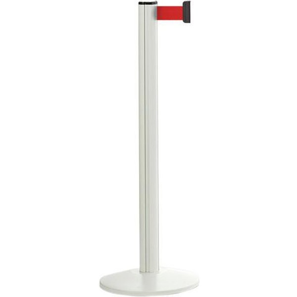 Paletto Bianco Con Nastro Da 2,30 M - Rosso - Beltrac,-image