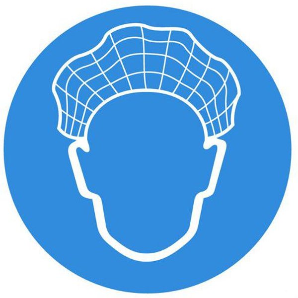 Cartello-Retina Per Capelli Obbligatoria-Systemtext,-image
