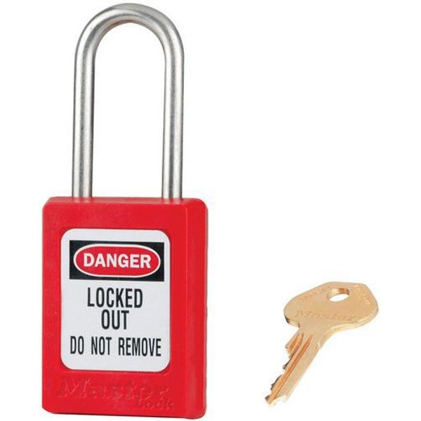 Master Lock - Lucchetti Di Sicurezza Ansa Fine S31red - Master Lock-image