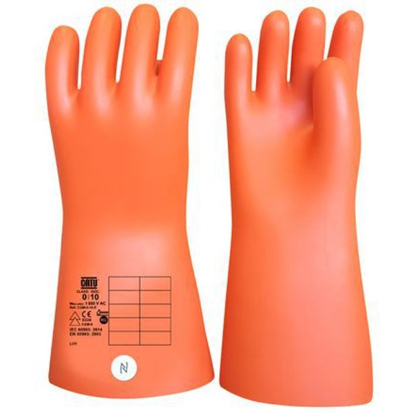 Guanti Isolanti Protezione Mecc/Archi Elettrici Classe 0 T10,-image