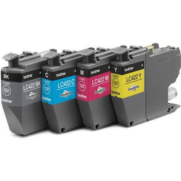 Confezione 4 Cartucce D'inchiostro Brother Lc422Val-Brother,-image