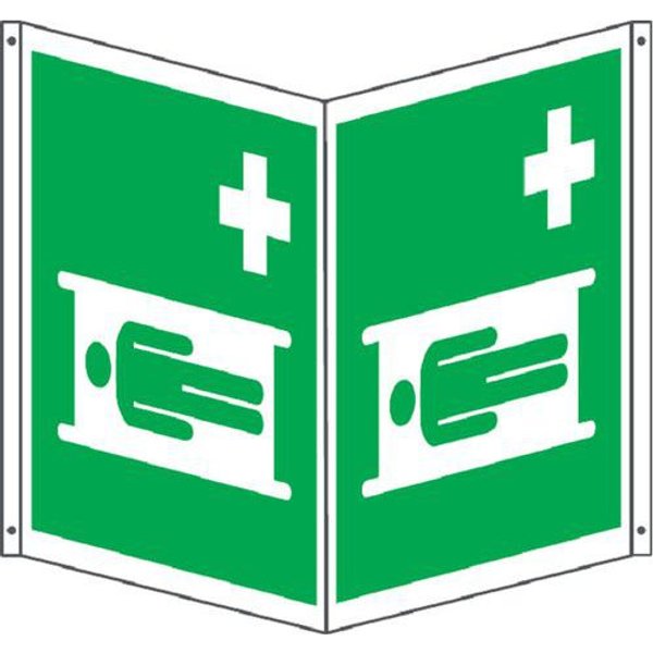 Bifacciale Emergenza Quadrato Barella 250X250,-image
