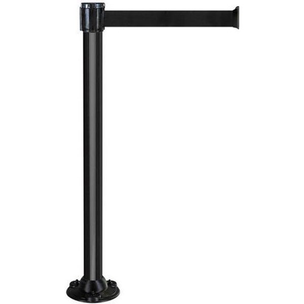 Paletto Con Nastro 3M-Nastro Nero-Base Magnetica-Novap,-image