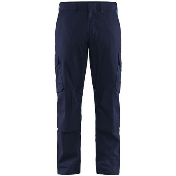 Blaklader - Pantaloni Industria C/porta-ginocchiere Stretch 2d Blu C54-image