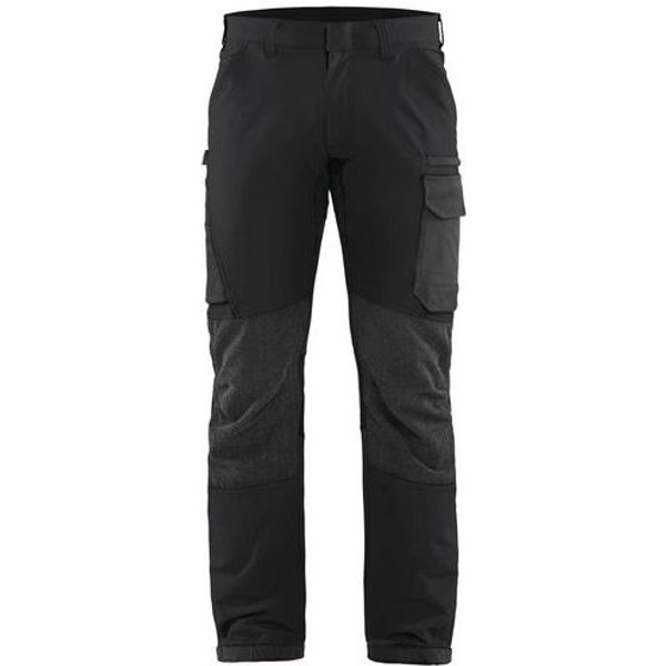 Blaklader - Pantaloni Da Lavoro Stretch 4d Nero/grigio Scuro D112-image