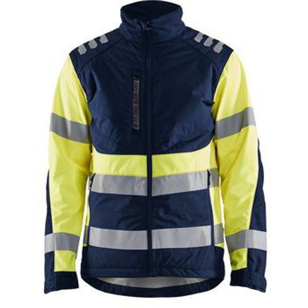 Blaklader - Giacca Di Protezione Softshell Alta Visibilità Blu Marina-image