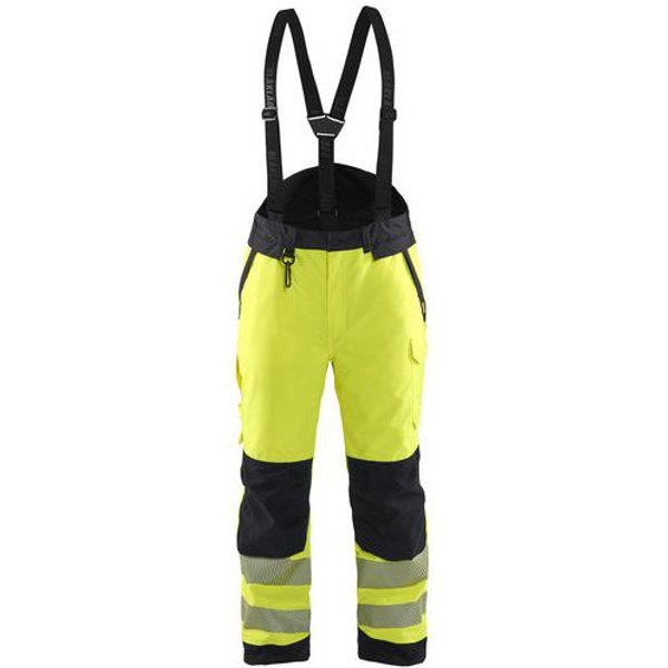 Blaklader - Pantaloni Invernali Ad Alta Visibilità In Giallo-image