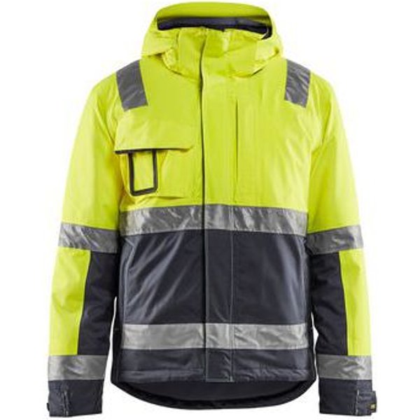 Blaklader - Giacca Da Lavoro Invernale Alta-visibilità In Giallo Fluo-image