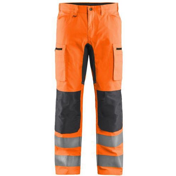 Pantaloni Multinorma Tess Iner Stretch Blu Mar E Giallo C46,-image