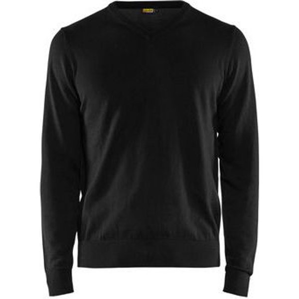 Maglia Da Lavoro In Tricot In Colore Nero,-image