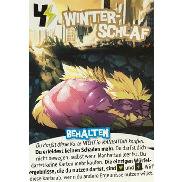 King Of New York: Winterschlaf (Promokarte)-image