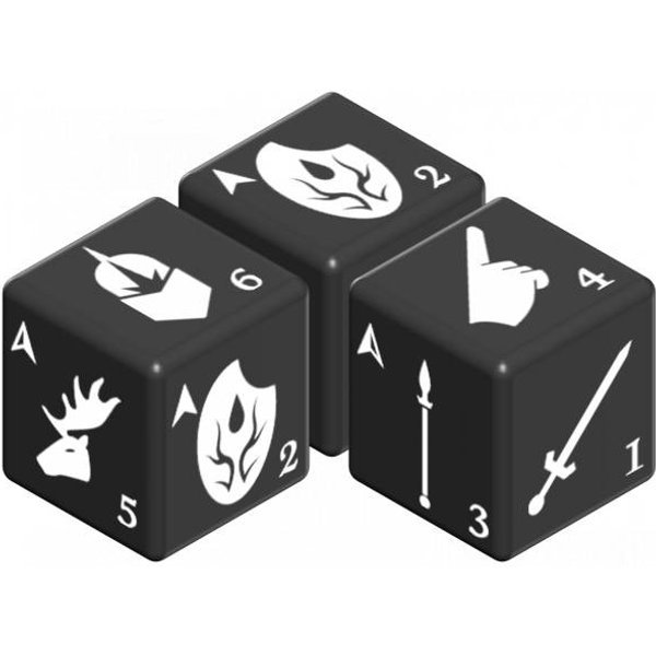 Dicewar - Knights Of Steel - WüRfelset/Diceset (Erw.) (Deutsch/Engl.)-image