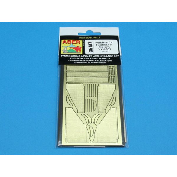 Fenders for Ferdinand / Elefant, VK-4501