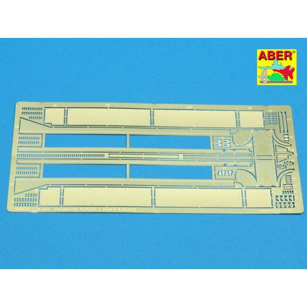 Fenders for Panzer I, Ausf.A & B