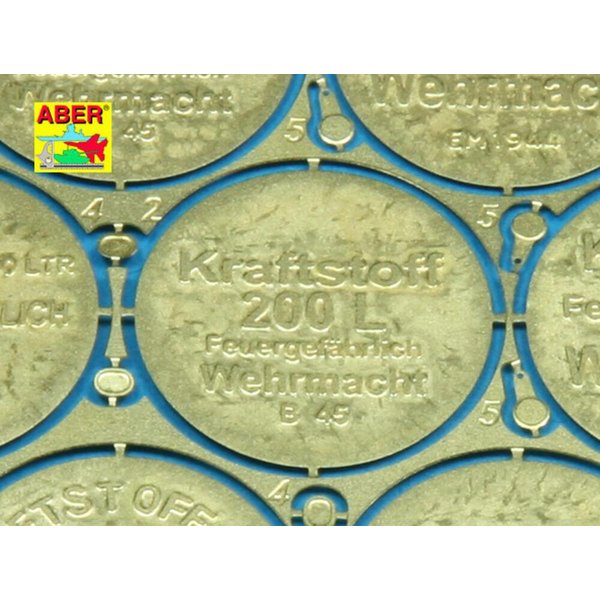 German WW II 200ltr. Fuel drum cover / Deckel für deutsche 200 liter Fässer