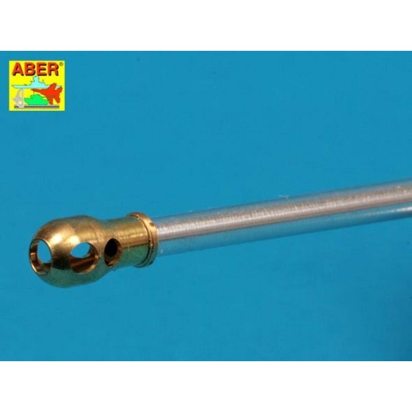 Barrel for British 17pdr Anti-Tank Gun Mk.I with ball-shaped muzzle brake