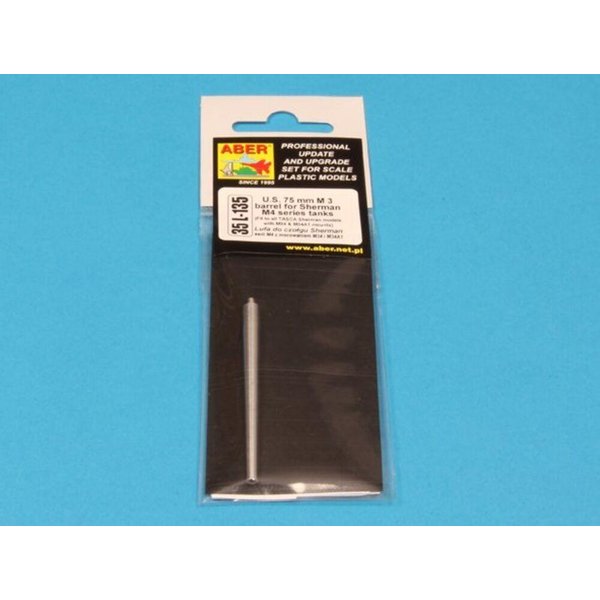 U.S.75 mm M3 barrel for Sherman M4 series tanks with M34 & M43A1 mounts
