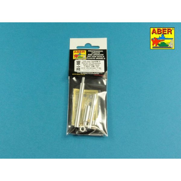 125mm 2A46M-4 Barrel for Russian Tank T-80U T-80UM T-80UD & Ukrainian T-84