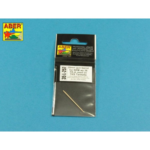 20mm gun barrel for nkm wz.38 FK-A used on TKS Tankette