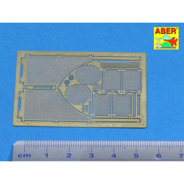 Grilles for Sd.Kfz. 182 King Tiger (Porsche Turret)
