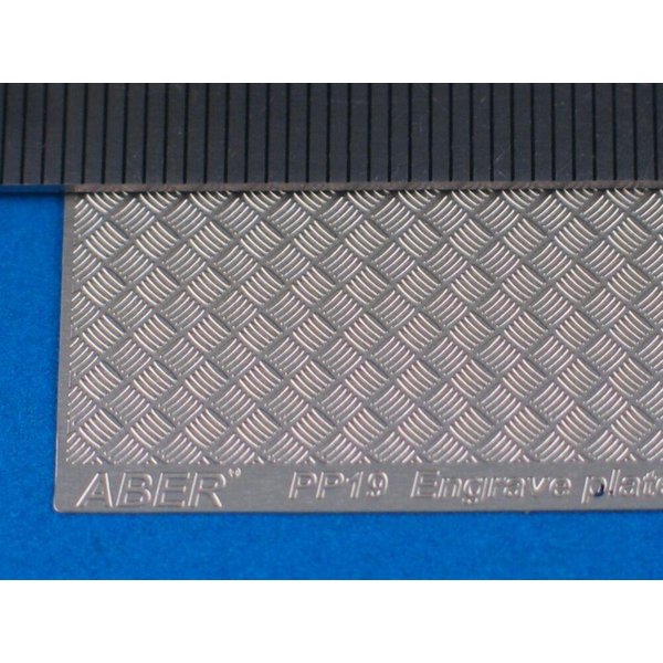 Engrave plates (Modern type 5x5 strips, 1:24/25 scale) 145x80mm