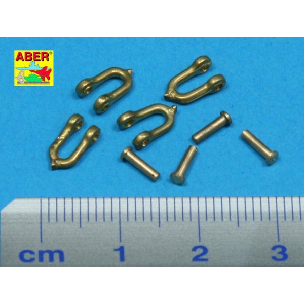 Early model shackle for Pz.Kpfw.V Panther x 4pcs