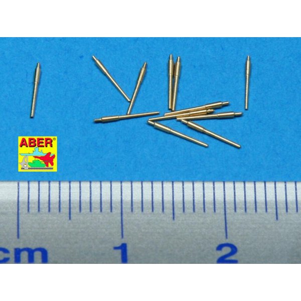 Set of 12 pcs 150 mm barrels for German ships : Bismarck, Tirpitz, Scharnhorst, Gneisenau