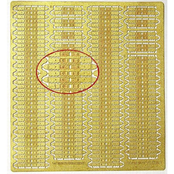 PE-Tracks for T-34 Mod.1941 (550mm wide) für Dragon/Unimodel Bausatz